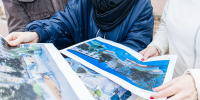 Часы со старинными гербами: в Липецке обновили сквер на улице Фрунзе - Липецкая ГТРК