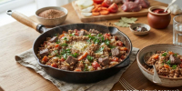 Сочная гречка с мясом и овощами в одной сковороде: сытный обед без лишних хлопот - Газета Новороссийский рабочий