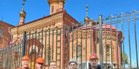 В Благовещенске отремонтировали подпорную стену на территории храма - Благовещенская епархия