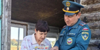 Инспекторы надзорной деятельности провели в жилом секторе противопожарные инструктажи - МЧС