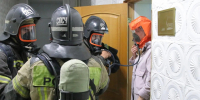 В Кургане сотрудники МЧС России провели пожарно-тактические учения в курганской областной психоневрологической больнице - МЧС