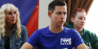 Курские молодогвардейцы с партией - Единая Россия