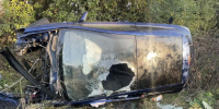 В Красноярском районе Opel Astra разбился, слетев в кювет, пострадали два человека - Волга Ньюс