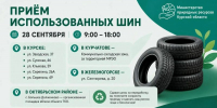 В Курской области 28 сентября стартует акция по сбору использованных автомобильных покрышек - Курская правда