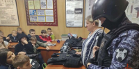 В Таштаголе школьникам представили службу во вневедомственной охране Росгвардии - Росгвардия