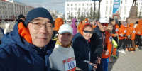 В Якутске прошел забег «Марафон Олонхо»: спорт и наследие предков слились воедино - Администрация г. Якутск