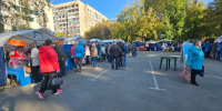 В парке Спорта А.Смертина состоялась продовольственная ярмарка - Администрация г. Барнаул