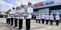 Смотр строя и песни прошел в Крымском районе - Газета Призыв