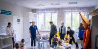Люберецкие «единороссы» организовали праздник для маленьких пациентов поликлиники № 2 - Телеканал ЛТВ