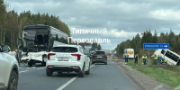 Пострадал пассажир: в Ярославской области столкнулись два автобуса - Комсомольская Правда