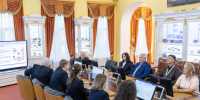Татьяна Манежина в Санкт-Петербурге встретилась с руководством Горного университета - Минкультуры Республики Крым