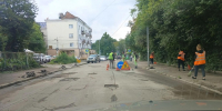 На ул. Коммунальной после жалоб губернатора выполнили ямочный ремонт - NewKaliningrad.Ru