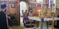 Всенощное бдение с чином Воздвижения Честнаго Креста Господня в Вознесенском кафедральном соборе города Касимова - Касимовская епархия