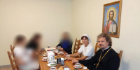 Визит в кризисный центр в честь Святого Константина Верецкого. - Приход Святого Георгия Победоносца