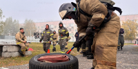 В Сургуте определили сильнейшего пожарного - МЧС