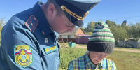 В жилом секторе Новосильского района проводится работа  по предупреждению пожаров - МЧС