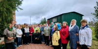 В Чимеевской обители побывала группа ветеранов из Тюмени - Епархия