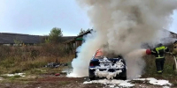 В поселке Протасово Дубенского района произошел пожар в легковом автомобиле - ГТРК
