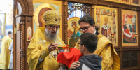 В селе Семилей обновили Никольский храм: митрополит Зиновий освятил новые росписи - Info-Rm.Com