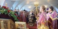 В праздник Всемирного Воздвижения Креста Господня митрополит Иосиф совершил праздничные богослужения в Одигитриевском соборе г. Улан-Удэ - Улан-Удэнская и Бурятская епархия