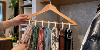 Деревянные вешалки скупаю в Fix Price пачками: добавляю кольца и прищепки — 5 применений для дома и дачи - Pg11.Ru