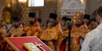 В праздник Обновления храма Воскресения Христова в Иерусалиме, митрополит Орловский и Болховский Тихон принял участие в торжествах по случаю Великого освящения Воскресенского собора города Твери. 26 сентября 2026 года. - Орловская и Ливенская епархия