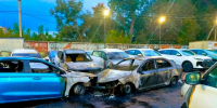 пожар на стоянке автосалона, ул. Николаева - О чём Говорит Смоленск