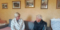 Работники СДК поздравили краеведа Бочкова с наступающим юбилеем - Волжская новь
