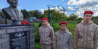 Кайбицкие юнармейцы почтили память полного кавалера ордена Славы Ивана Субботина - Кайбицкие зори