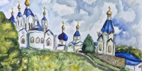 Курские юные художники запечатлели свет храмов - Городские Известия