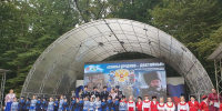 Юные ставропольцы выступили на казачьем фестивале в парке Победы - Вечерний Ставрополь
