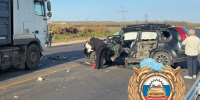 В Стерлитамакском районе водитель Nissan погиб в ДТП с грузовиком - Комсомольская правда