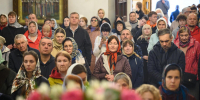 Митрополит Матфей совершил Литургию в Свято-Троицком кафедральном соборе - Pln-Pskov.Ru