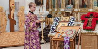 Преосвященнейший епископ Савва совершил особое богослужение «Последование молебнаго пения о сущих в скорбях и различных обстояниях с молитвами о без вести пропавших» - Валуйская епархия
