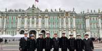 Посвящение в курсанты на Дворцовой площади Санкт-Петербурга - Велико-Устюгский филиал ГУМРФ