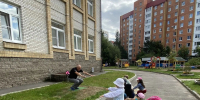 В День 1 сентября провёл девятый мастер- класс по гольфу в детском садике ну ул. Балашова. - Федерация гольфа