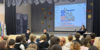 Встреча священника с учениками 8-ой школы г. Радужный - Ханты-Мансийская Митрополия