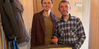 Дарья Герасимова поздравила ветерана с юбилеем - Единая Россия