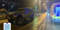 Девушка попала под колеса внедорожника в Южно-Сахалинске - Sakhpress.Ru