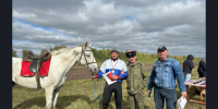 В селе Локтёнок Колыбельского сельсовета прошли традиционные скачки на Кубок памяти И. Е. Калиниченко - Краснозерский район