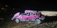 Автомобиль съехал в кювет в Усть‑Абаканском районе - Газета Хакасия