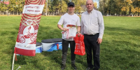 Состоялось награждение дипломом и сувенирной продукцией ВФСК «ГТО» Ильнара Беляева - Спасский район