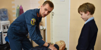 Сотрудники Специального управления ФПС № 22 МЧС России провели Единый урок оказания первой помощи - МЧС Пензенской области