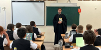 С ребятами поговорили  о Богородице - Черкесская епархия Русской Православной Церкви
