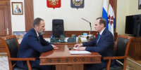 Игорь Комаров и Артём Здунов обсудили планы по развитию Мордовии. - Нагорский муниципальный район