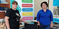 В Шумерлинском комплексном центре прошло занятие по подбору технических средств реабилитации - Министерство труда и соцзащиты
