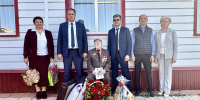 В Абдулино чествовали столетнего ветерана Фёдора Москалёва - Единая Россия