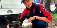 Одна из специальностей Наташи — кинолог | Источник: семейный архив - 161.Ru