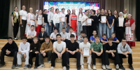 Показ собственного кинофильма о народах, проживающих в Сабинском районе. - Сабинский район