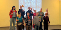 Мастер-класс "Краски осени" для проживающих ГБУ "ДСО Навашинский" - Дворец культуры